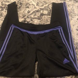 Climacool Adidas striped purple pants